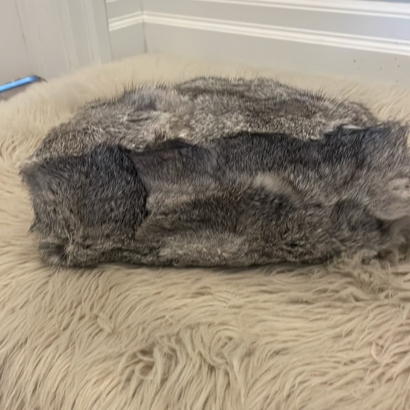 Genuine rabbit hair purse - Picture 3 of 3